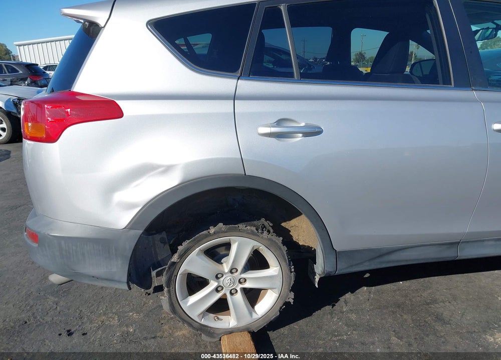 2013 TOYOTA RAV4 XLE VIN: JTMRFREV1D5005800