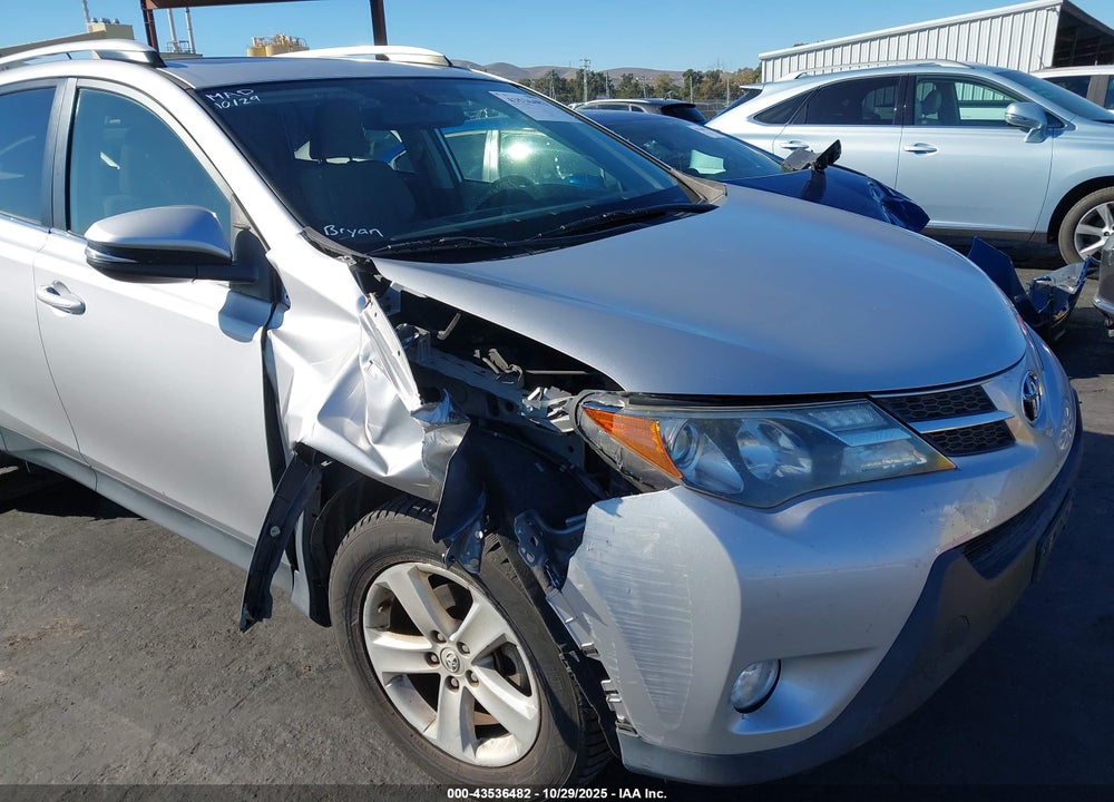2013 TOYOTA RAV4 XLE VIN: JTMRFREV1D5005800