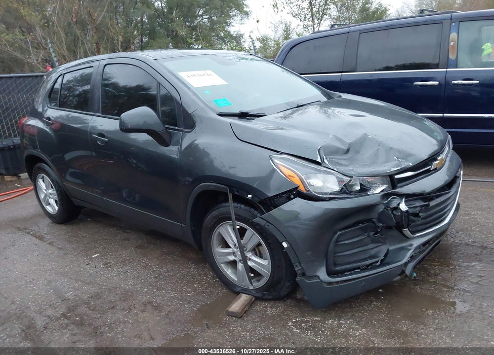 2020 CHEVROLET TRAX FWD LS VIN: 3GNCJKSB2LL109451