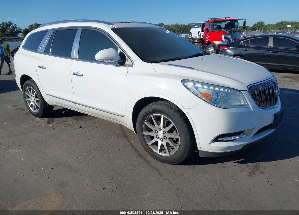 2017 BUICK ENCLAVE LEATHER VIN: 5GAKRBKD4HJ135130