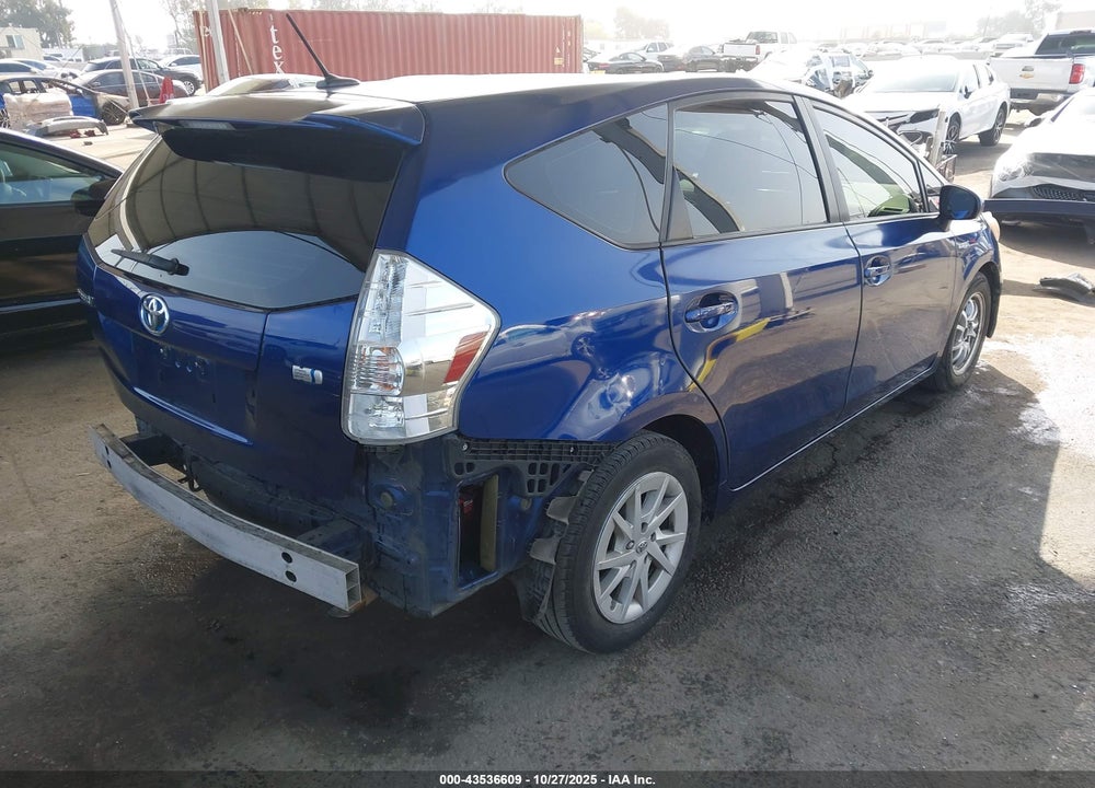 2012 TOYOTA PRIUS V THREE VIN: JTDZN3EU7C3073780