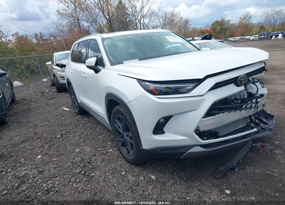 2025 TOYOTA GRAND HIGHLANDER PLATINUM VIN: 5TDAAAB56SS087080