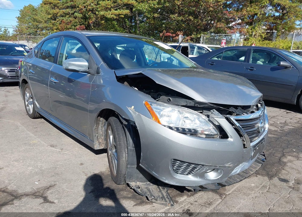 2013 NISSAN SENTRA SR VIN: 3N1AB7AP4DL742917