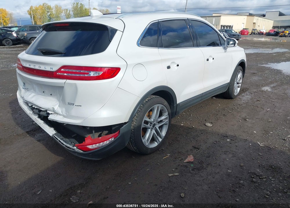 2017 LINCOLN MKC RESERVE VIN: 5LMTJ3DH6HUL39757