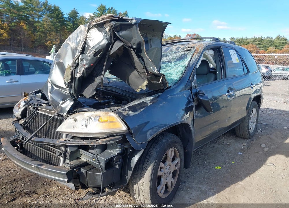 2006 ACURA MDX VIN: 2HNYD18686H535355