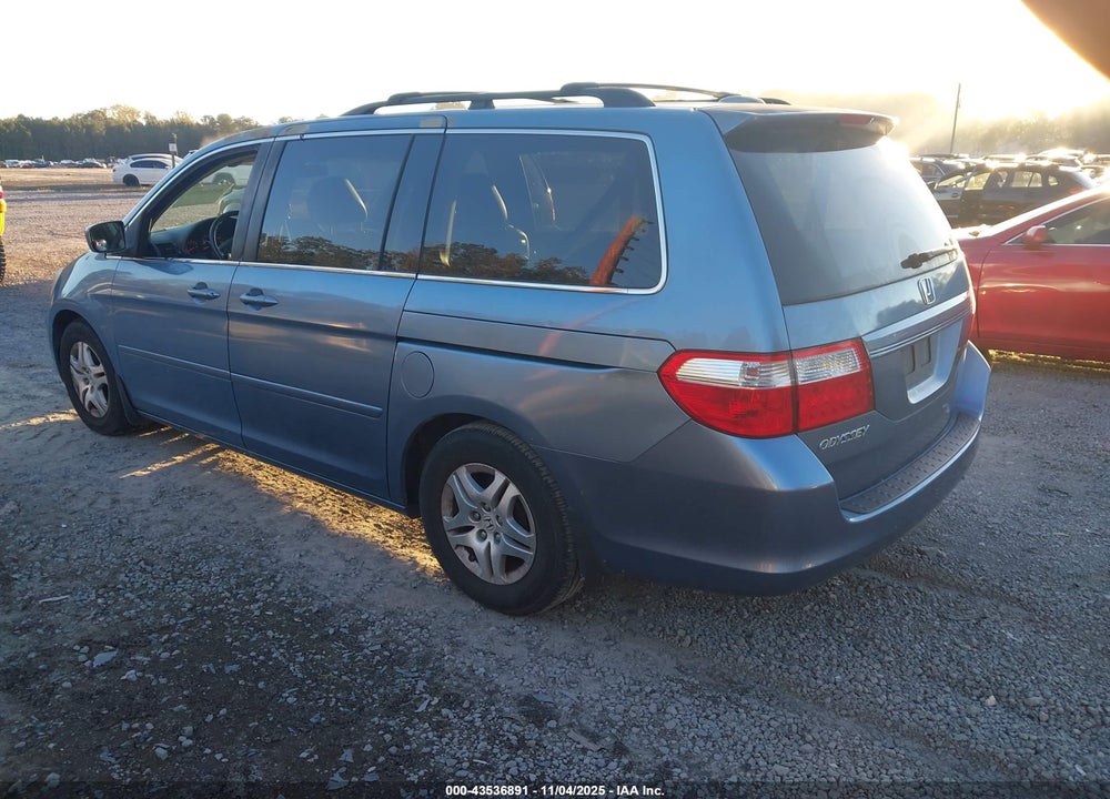 2007 HONDA ODYSSEY EX-L VIN: 5FNRL38737B063154