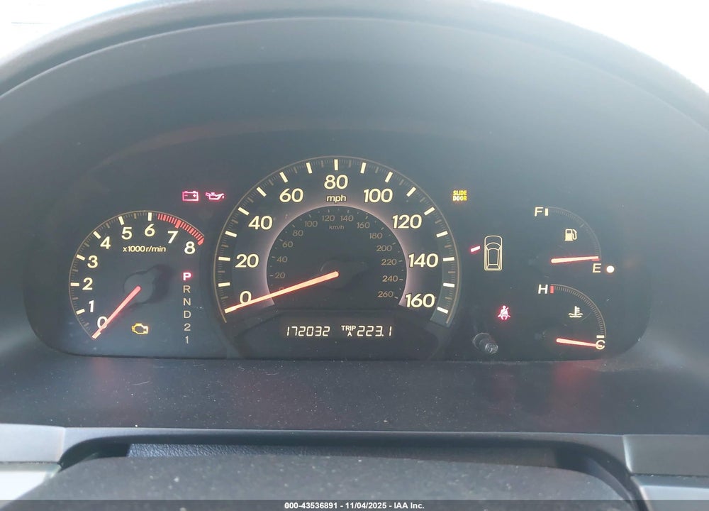 2007 HONDA ODYSSEY EX-L VIN: 5FNRL38737B063154