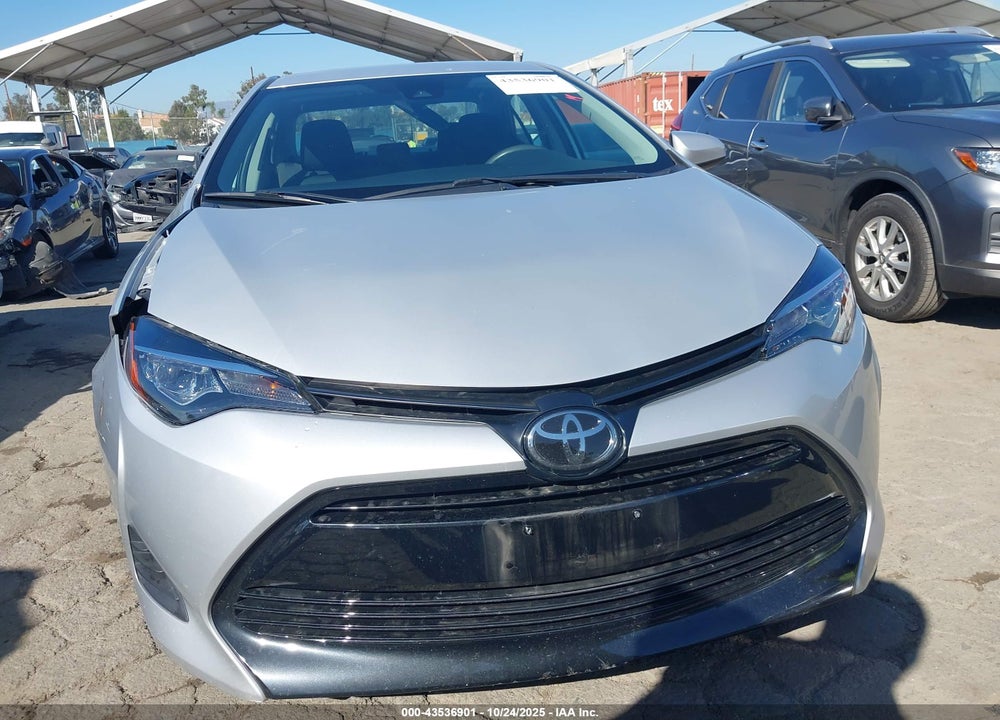 2019 TOYOTA COROLLA LE VIN: 5YFBURHE7KP903692
