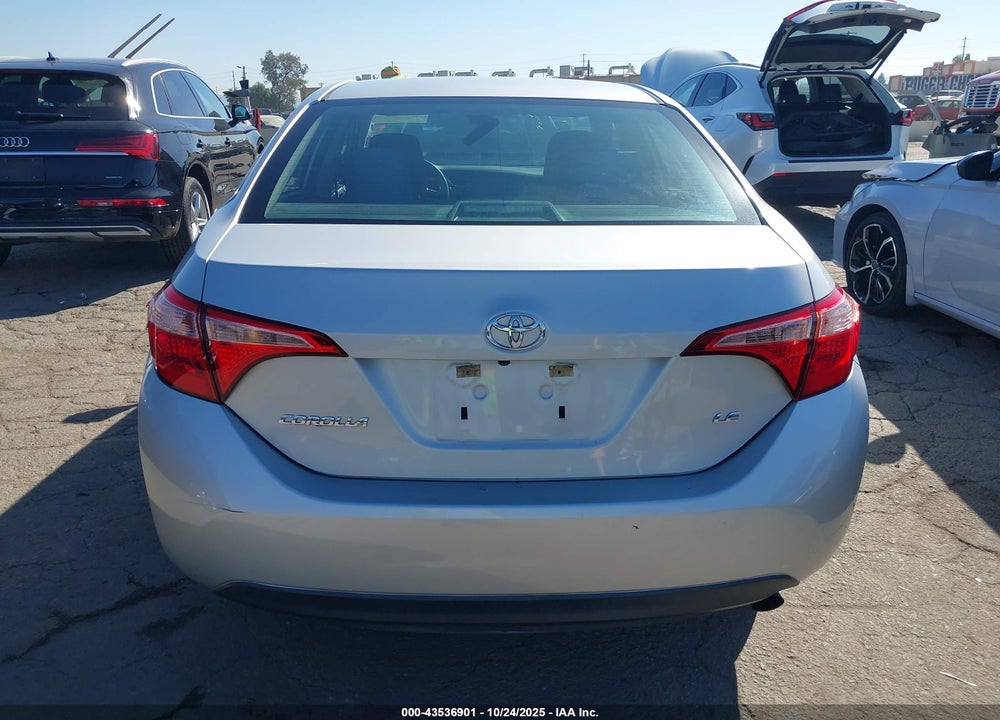 2019 TOYOTA COROLLA LE VIN: 5YFBURHE7KP903692