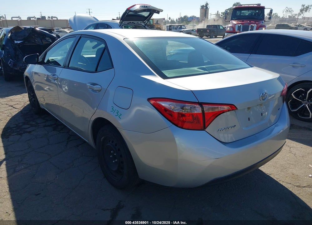 2019 TOYOTA COROLLA LE VIN: 5YFBURHE7KP903692