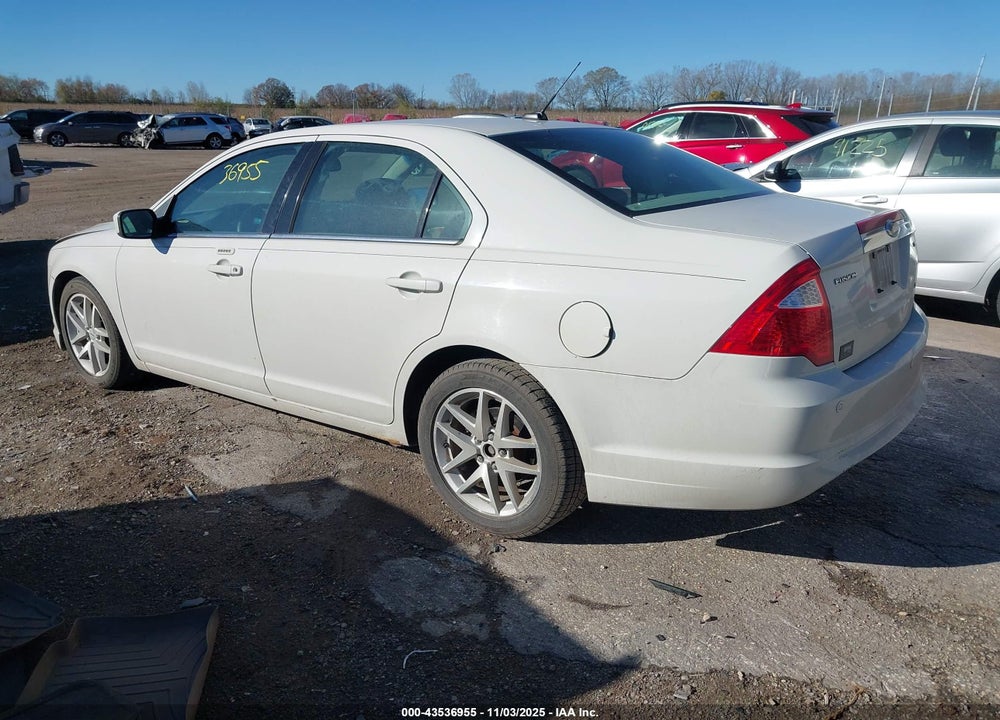 2011 FORD FUSION SEL VIN: 3FAHP0JA5BR148305