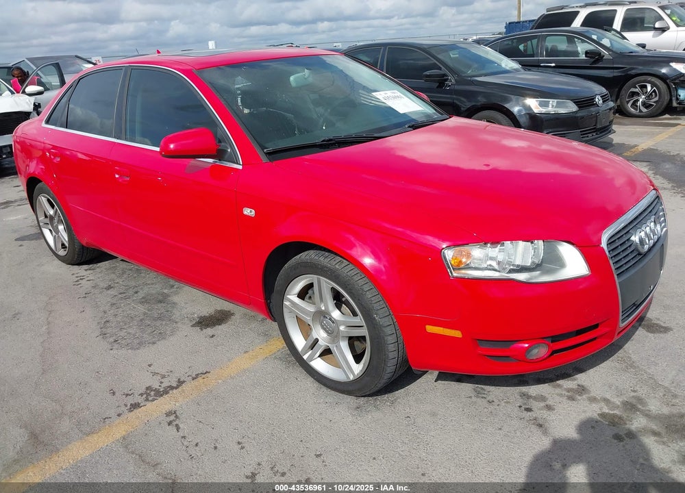 2007 AUDI A4 2.0T VIN: WAUAF78E97A165218