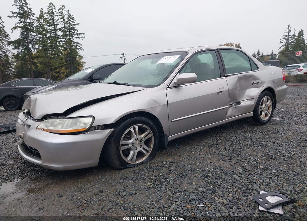 1998 HONDA ACCORD EX V6 VIN: 1HGCG1656WA075548