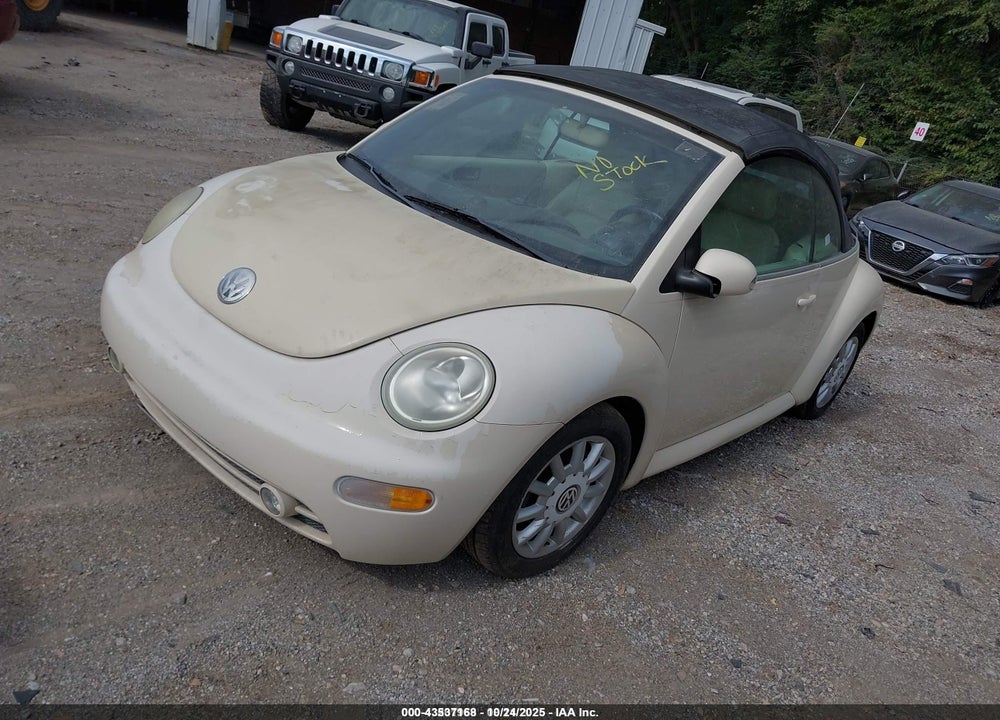 2005 VOLKSWAGEN NEW BEETLE GLS VIN: 3VWCM31Y35M315173