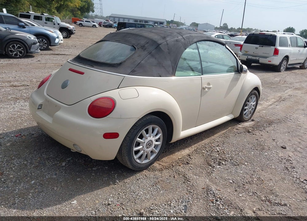 2005 VOLKSWAGEN NEW BEETLE GLS VIN: 3VWCM31Y35M315173
