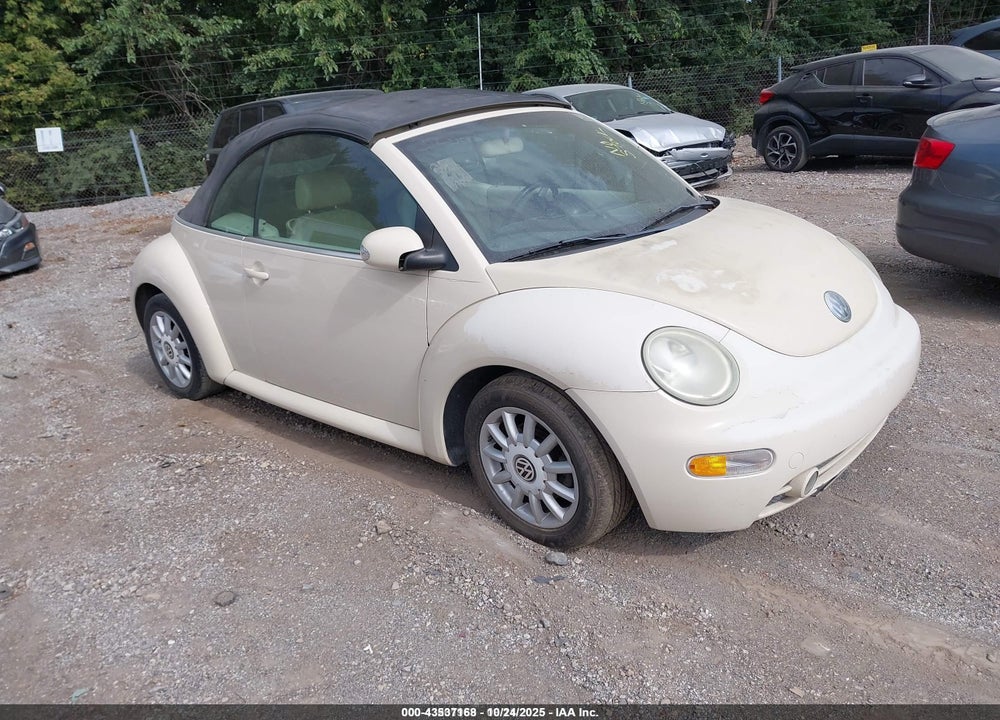 2005 VOLKSWAGEN NEW BEETLE GLS VIN: 3VWCM31Y35M315173