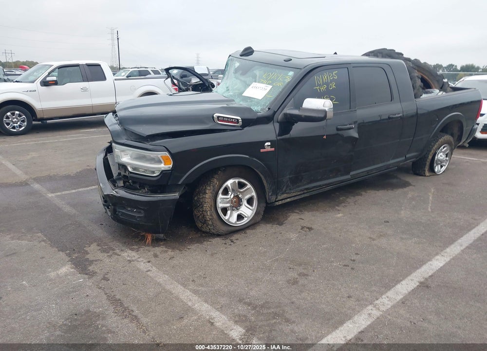 2019 RAM 2500 LAIE  4X4 6'4 BOX VIN: 3C6UR5NL4KG654996
