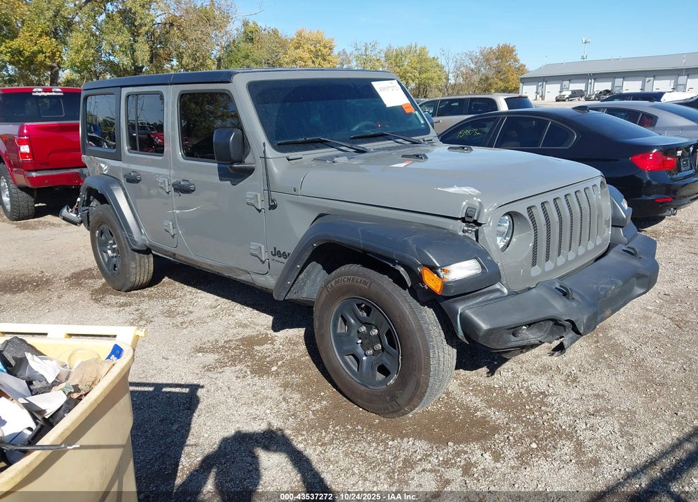 2023 JEEP WRANGLER 4-DOOR SPORT 4X4 VIN: 1C4HJXDN2PW654648