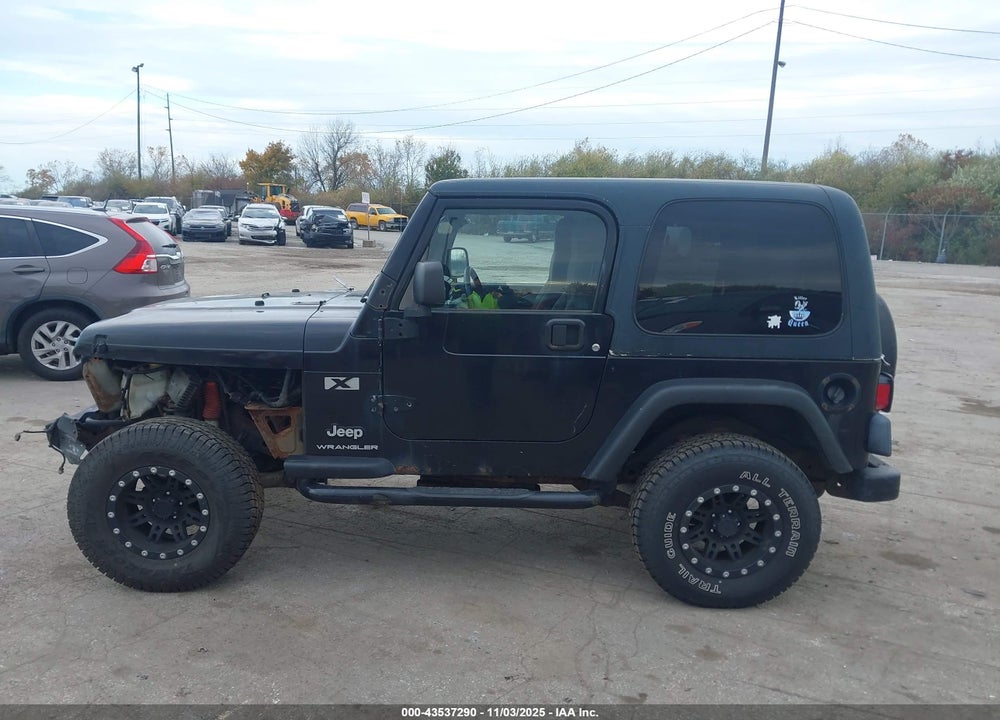 2003 JEEP WRANGLER X VIN: 1J4FA39S33P326930