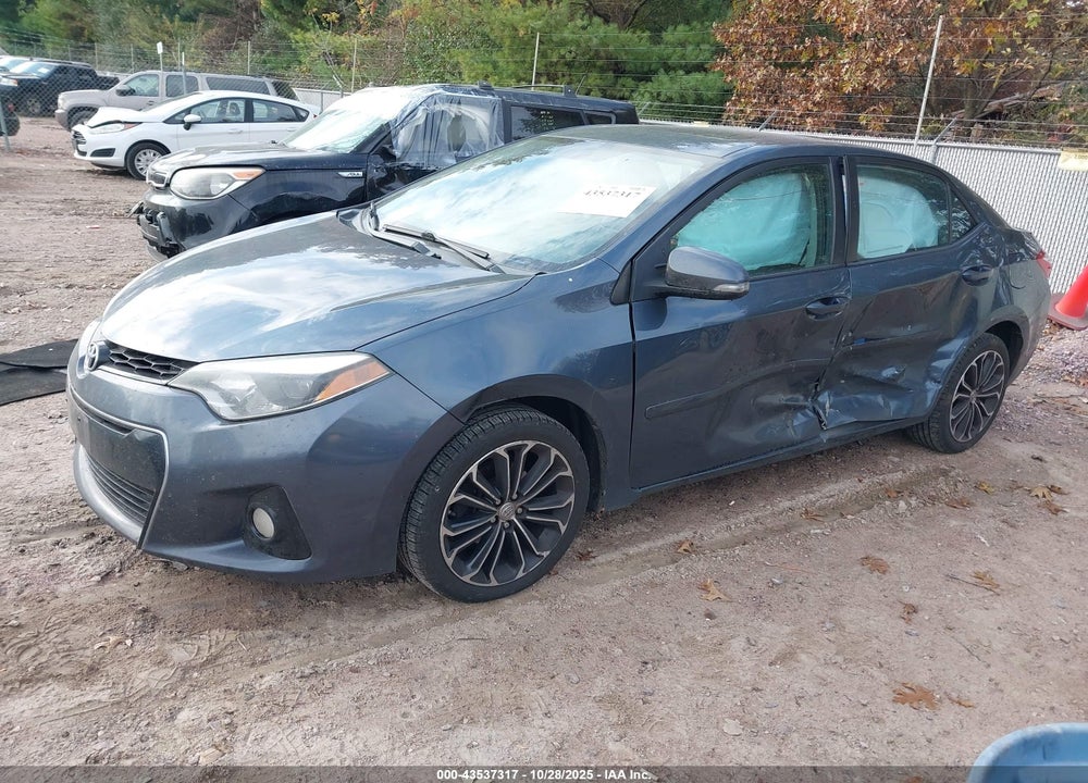 2016 TOYOTA COROLLA S PLUS VIN: 2T1BURHE5GC570657