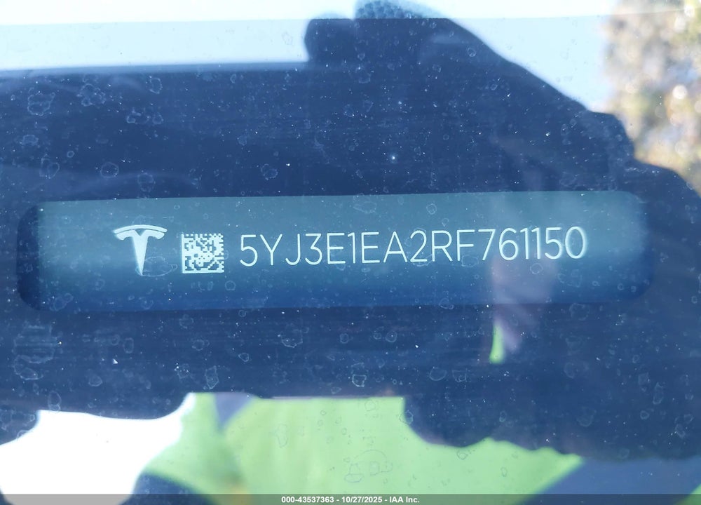 2024 TESLA MODEL 3 VIN: 5YJ3E1EA2RF761150