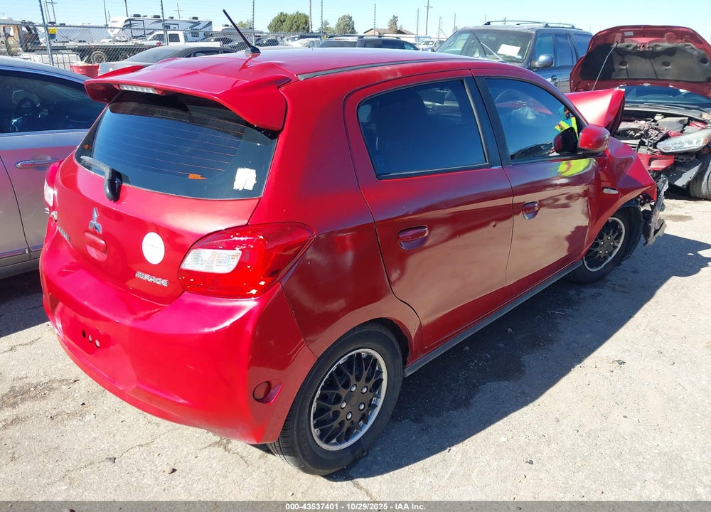 2017 MITSUBISHI MIRAGE VIN: ML32A3HJ9HH014953