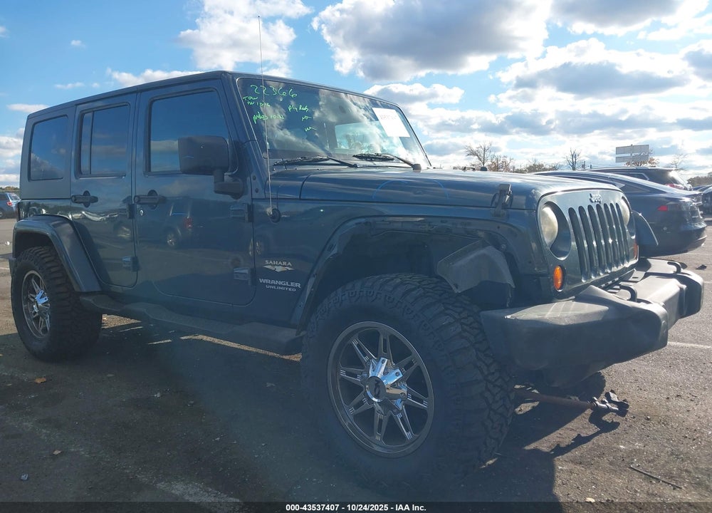 2007 JEEP WRANGLER UNLIMITED VIN: 1J4GA59147L220295