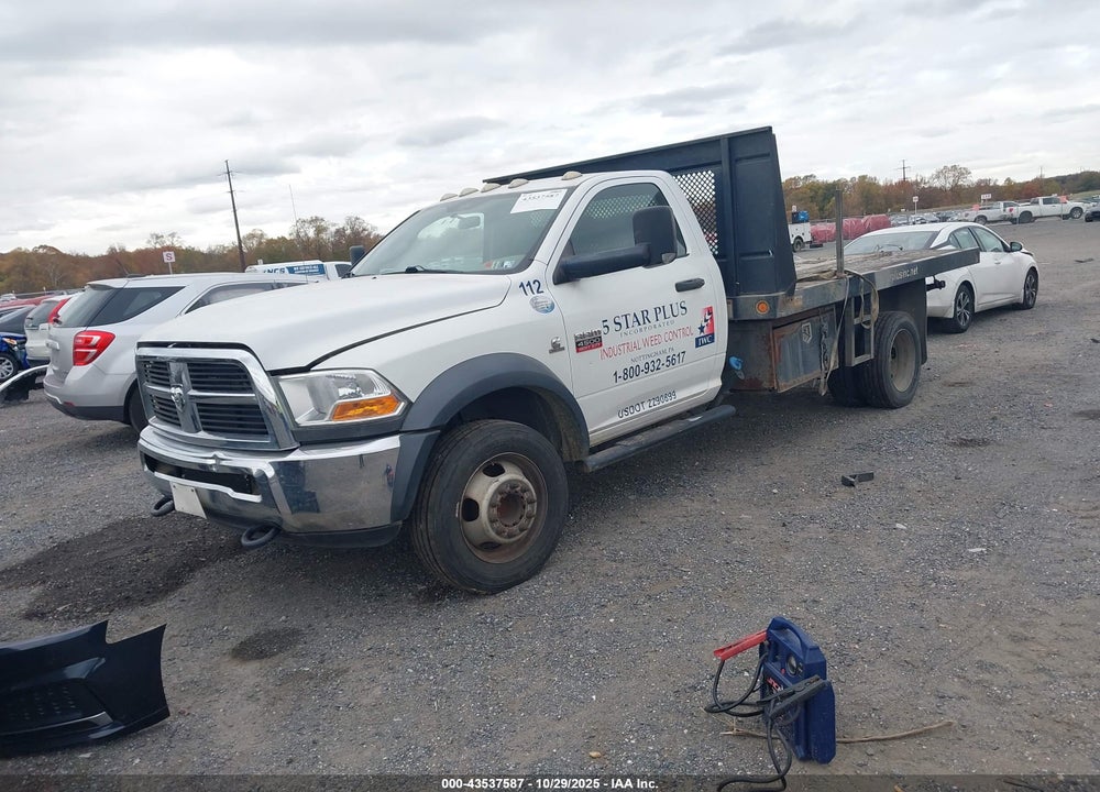 2012 RAM 4500 CHASSIS ST/SLT VIN: 3C7WDKBL6CG178001