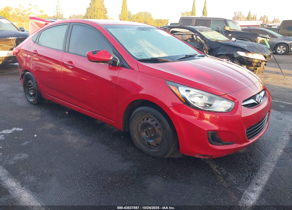 2014 HYUNDAI ACCENT GLS VIN: KMHCT4AE5EU663825