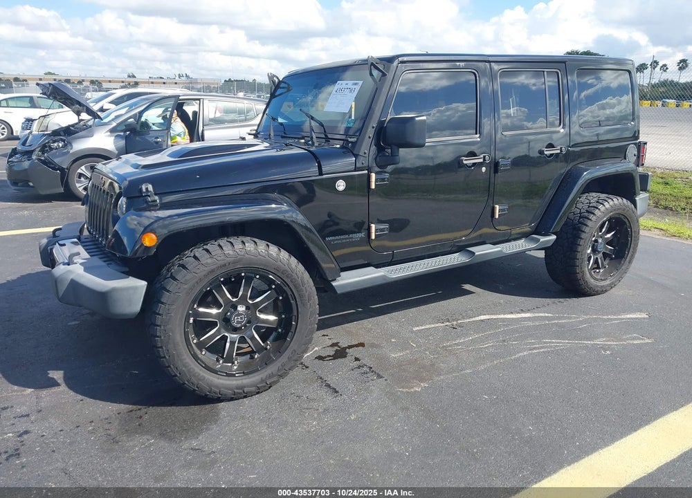 2018 JEEP WRANGLER JK UNLIMITED ALTITUDE 4X4 VIN: 1C4BJWEG1JL865963