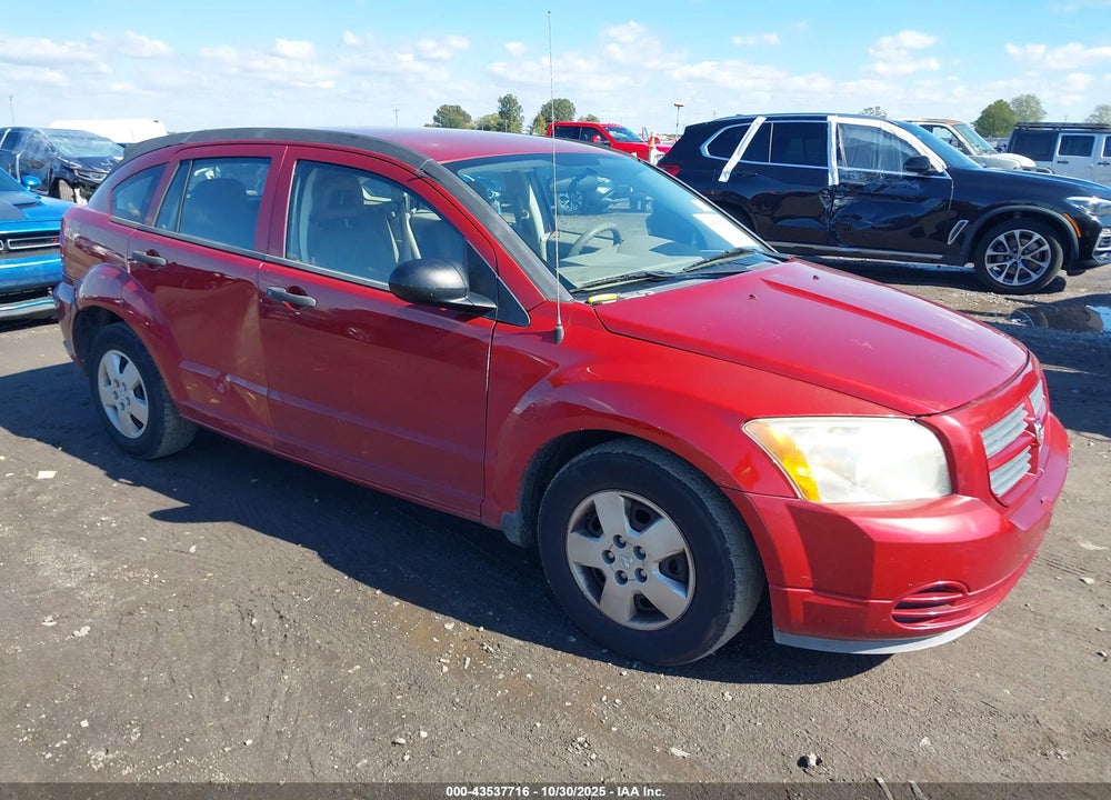 2009 DODGE CALIBER SE VIN: 1B3HB28A89D164724