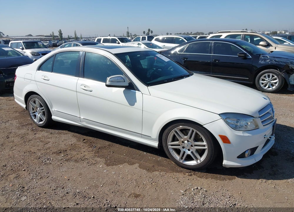 2009 MERCEDES-BENZ C 350 SPORT VIN: WDDGF56X59R054942