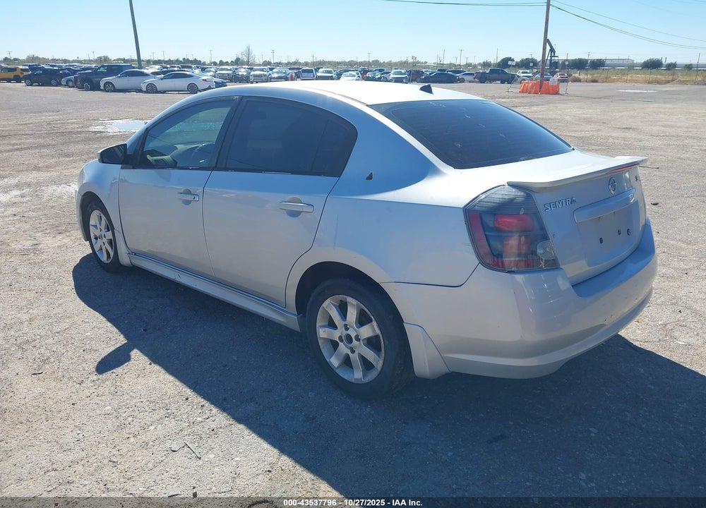 2011 NISSAN SENTRA 2.0SR VIN: 3N1AB6AP6BL652045