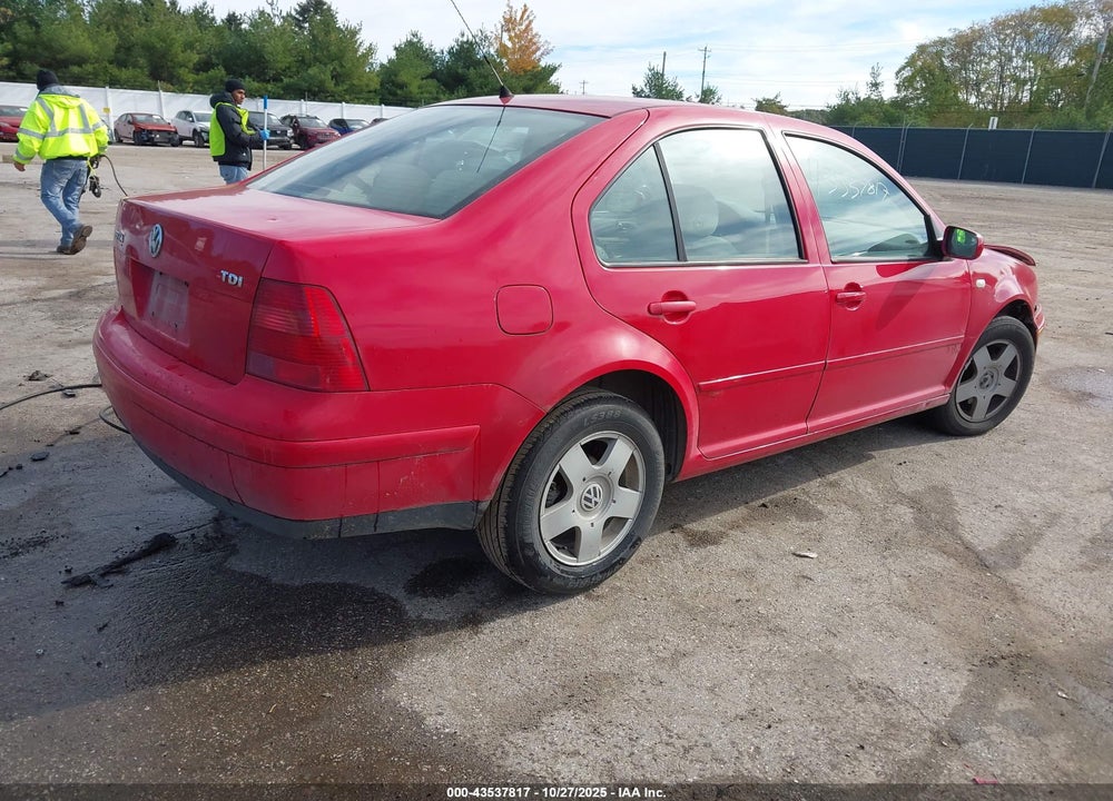 2002 VOLKSWAGEN JETTA GLS TDI VIN: 3VWSP69M02M128569