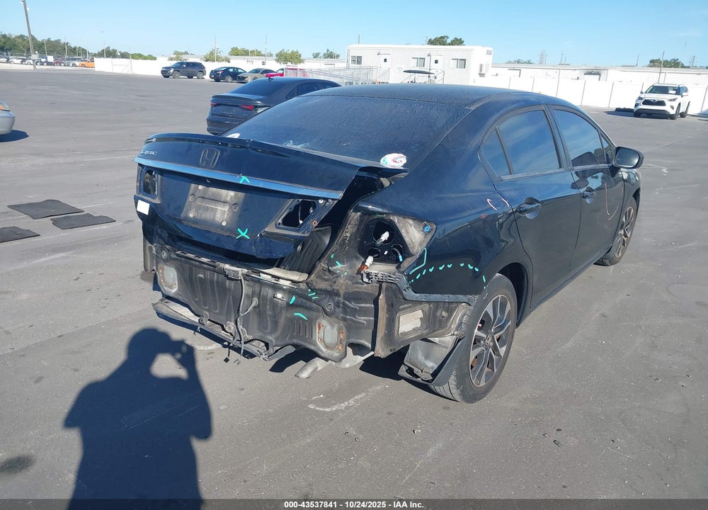 2014 HONDA CIVIC VIN: 19XFB2F80EE074045