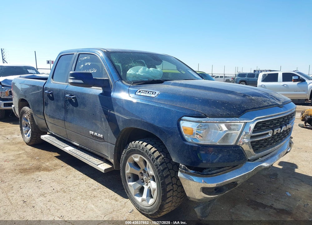 2022 RAM 1500 LONE STAR  4X2 6'4 BOX VIN: 1C6RREBG1NN407976