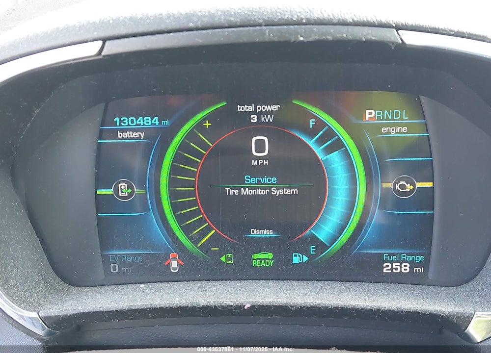 2017 CHEVROLET VOLT VIN: 1G1RB6S5XHU101606