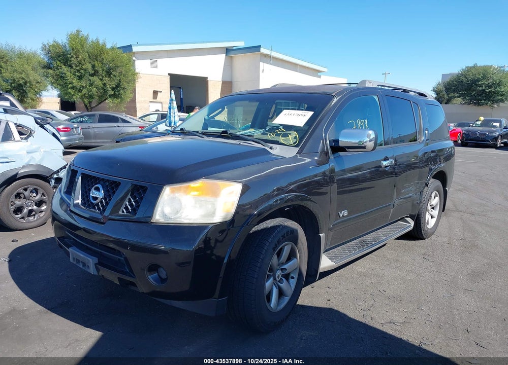 2008 NISSAN ARMADA SE VIN: 5N1AA08D88N613793