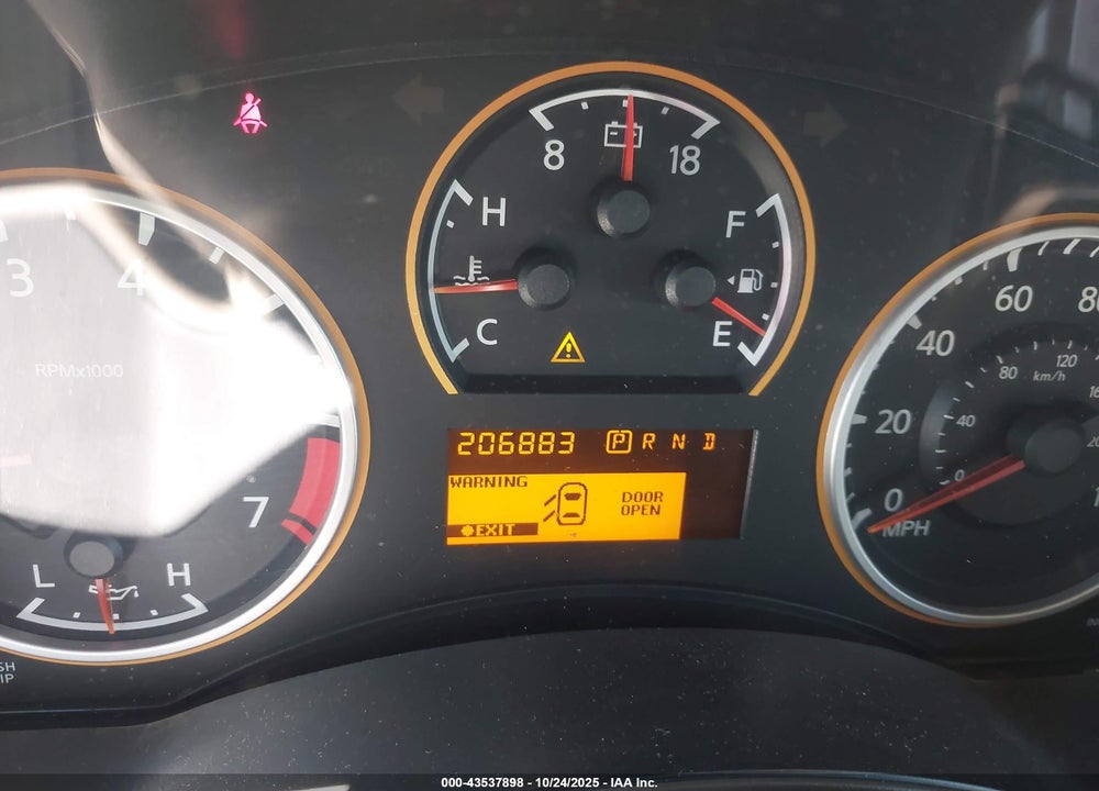 2008 NISSAN ARMADA SE VIN: 5N1AA08D88N613793