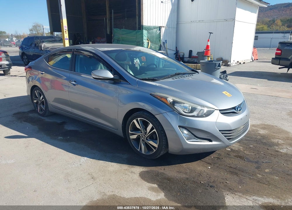 2016 HYUNDAI ELANTRA LIMITED VIN: 5NPDH4AEXGH656120