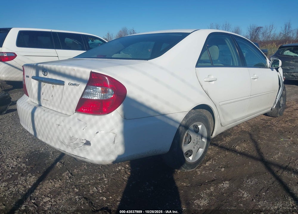 2004 TOYOTA CAMRY LE VIN: 4T1BE32K94U275810