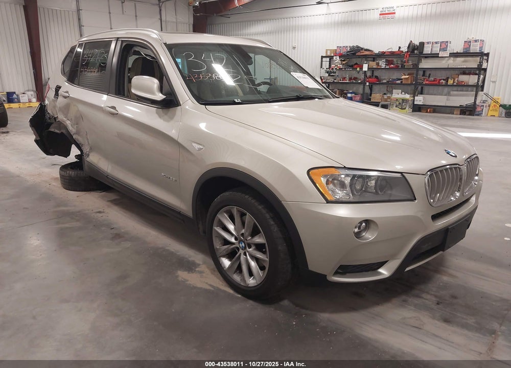 2013 BMW X3 XDRIVE28I VIN: 5UXWX9C55D0A25744