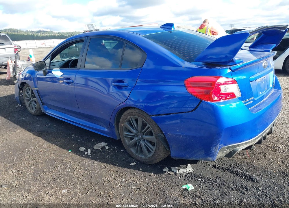 2017 SUBARU WRX VIN: JF1VA1B67H9829638