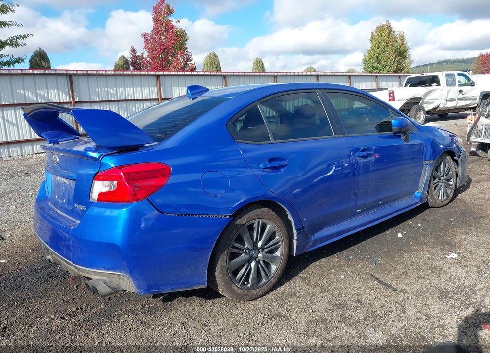 2017 SUBARU WRX VIN: JF1VA1B67H9829638