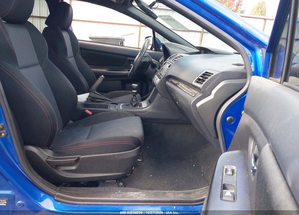 2017 SUBARU WRX VIN: JF1VA1B67H9829638