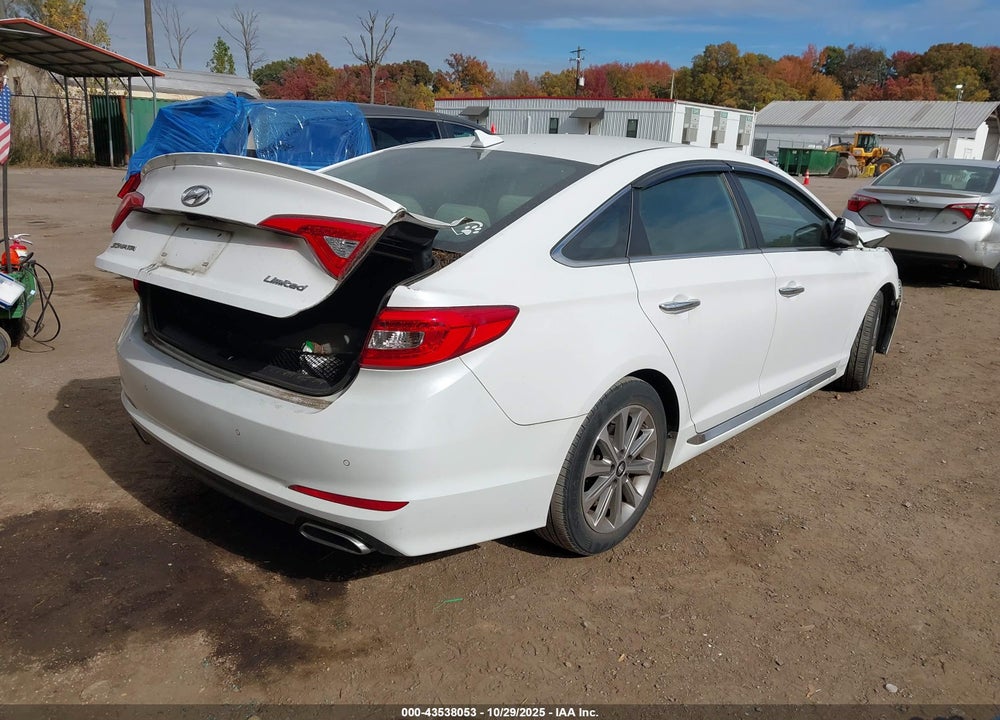 2017 HYUNDAI SONATA LIMITED VIN: 5NPE34AF3HH570757