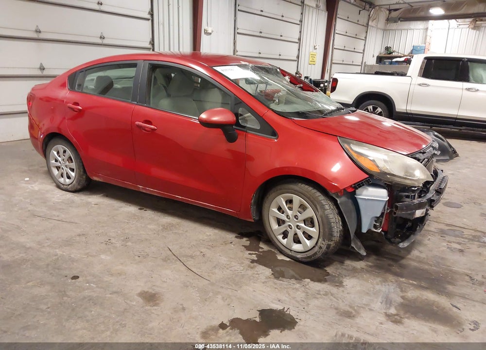 2013 KIA RIO LX VIN: KNADM4A30D6231308