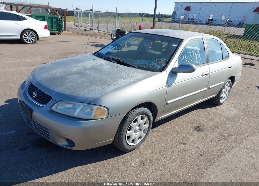 2001 NISSAN SENTRA GXE VIN: 3N1CB51D51L521650