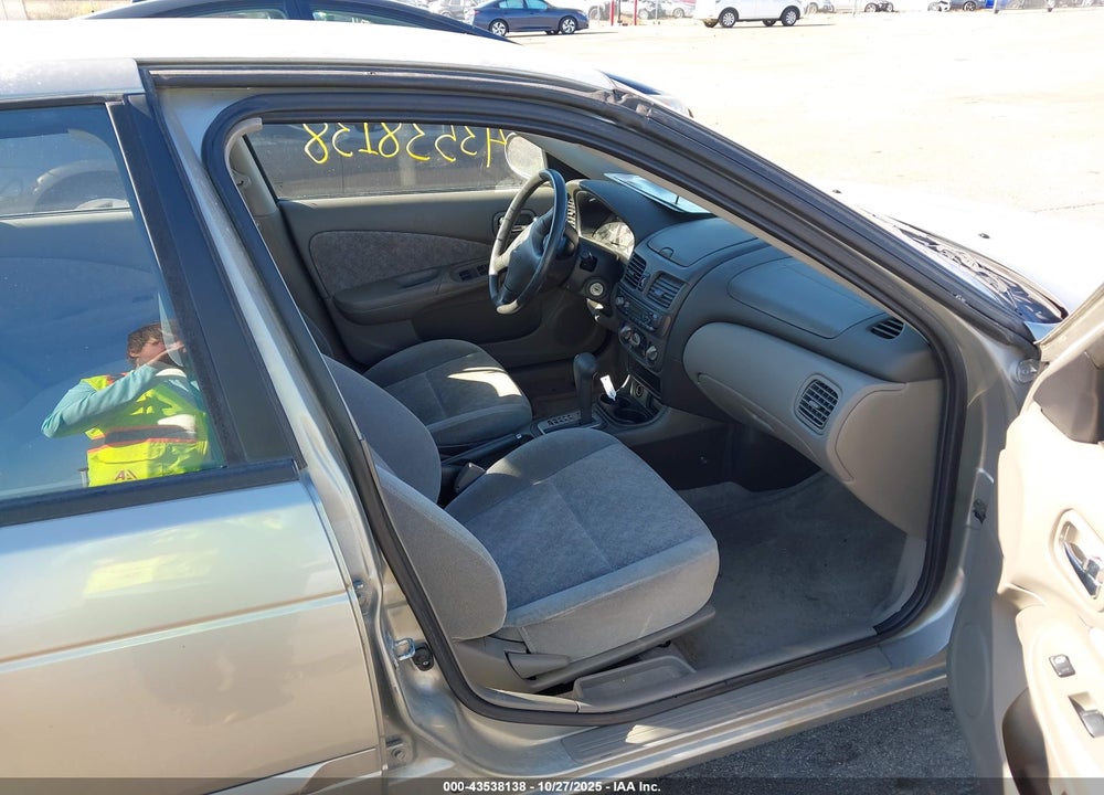 2001 NISSAN SENTRA GXE VIN: 3N1CB51D51L521650