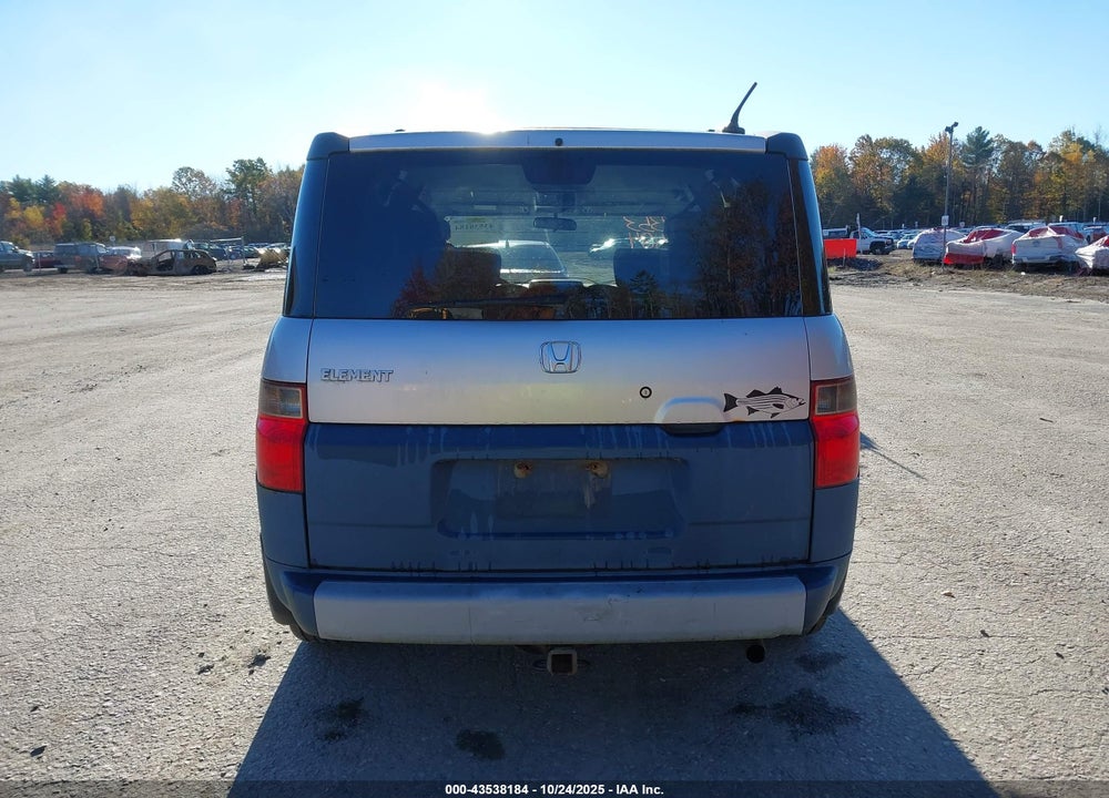 2005 HONDA ELEMENT EX VIN: 5J6YH27675L016777